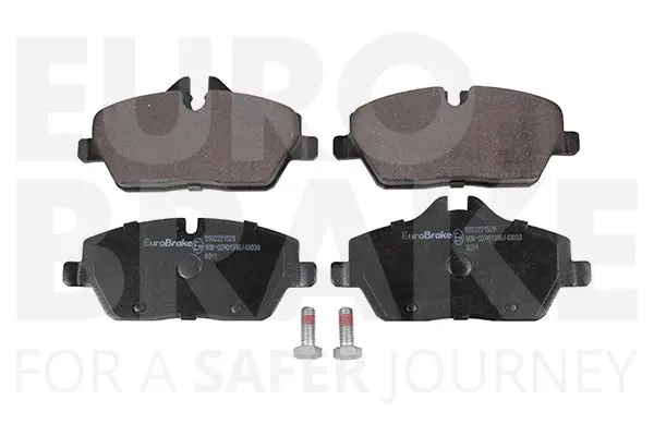 Handler.Part Brake pad set, disc brake EUROBRAKE 5502221529 1