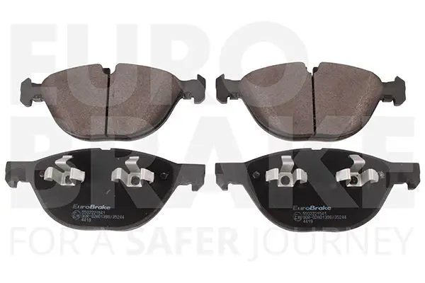 Handler.Part Brake pad set, disc brake EUROBRAKE 5502221541 1