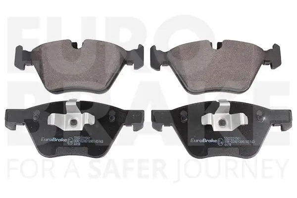 Handler.Part Brake pad set, disc brake EUROBRAKE 5502221561 1