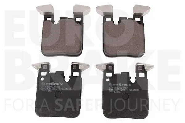 Handler.Part Brake pad set, disc brake EUROBRAKE 5502221565 1