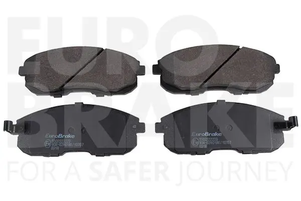 Handler.Part Brake pad set, disc brake EUROBRAKE 5502222223 1