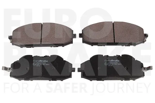 Handler.Part Brake pad set, disc brake EUROBRAKE 5502222255 1