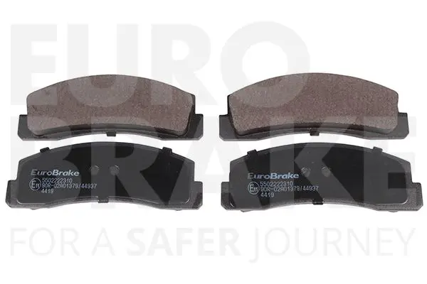 Handler.Part Brake pad set, disc brake EUROBRAKE 5502222310 1