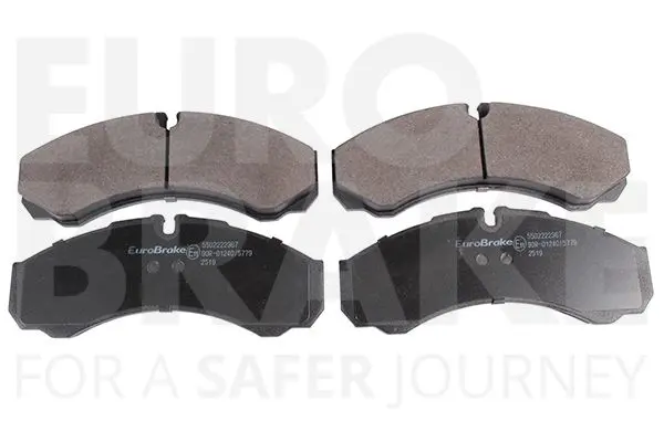 Handler.Part Brake pad set, disc brake EUROBRAKE 5502222367 1