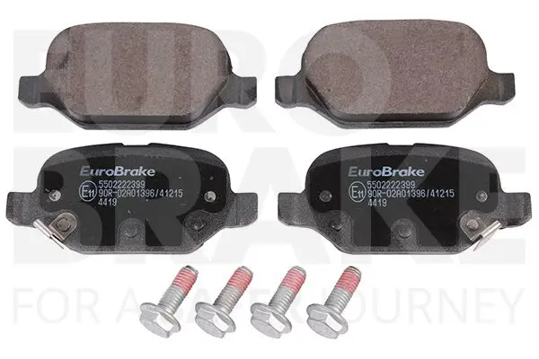 Handler.Part Brake pad set, disc brake EUROBRAKE 5502222399 1