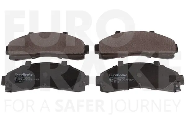 Handler.Part Brake pad set, disc brake EUROBRAKE 5502222546 1