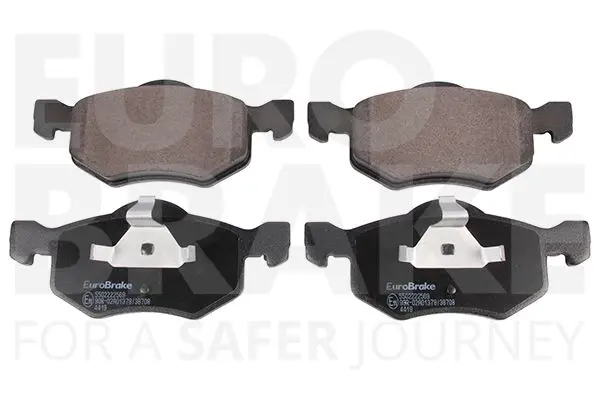 Handler.Part Brake pad set, disc brake EUROBRAKE 5502222569 1