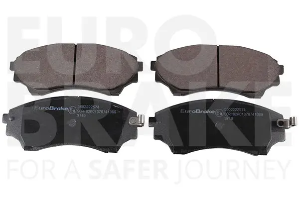 Handler.Part Brake pad set, disc brake EUROBRAKE 5502222574 1