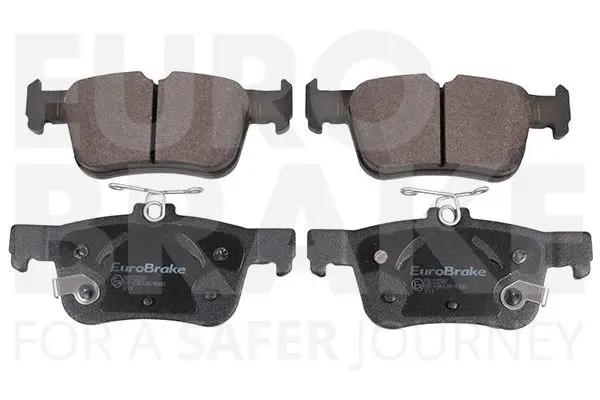 Handler.Part Brake pad set, disc brake EUROBRAKE 5502222581 1