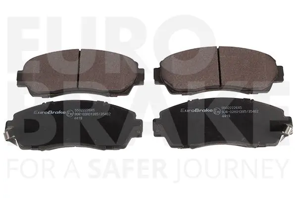 Handler.Part Brake pad set, disc brake EUROBRAKE 5502222645 1