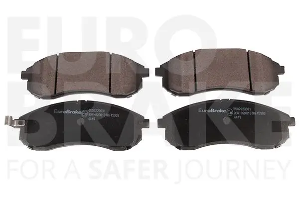 Handler.Part Brake pad set, disc brake EUROBRAKE 5502223031 1