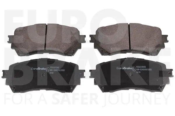 Handler.Part Brake pad set, disc brake EUROBRAKE 5502223260 1