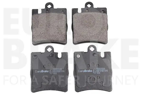 Handler.Part Brake pad set, disc brake EUROBRAKE 5502223339 1