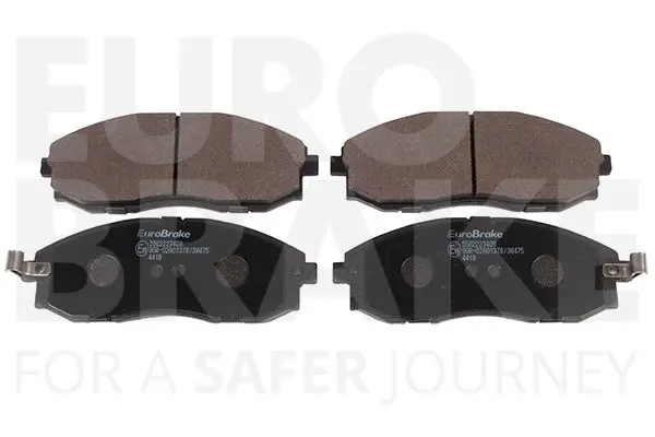 Handler.Part Brake pad set, disc brake EUROBRAKE 5502223409 1