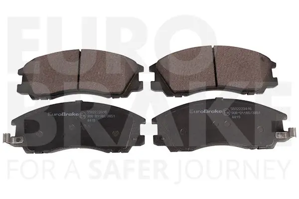 Handler.Part Brake pad set, disc brake EUROBRAKE 5502223416 1