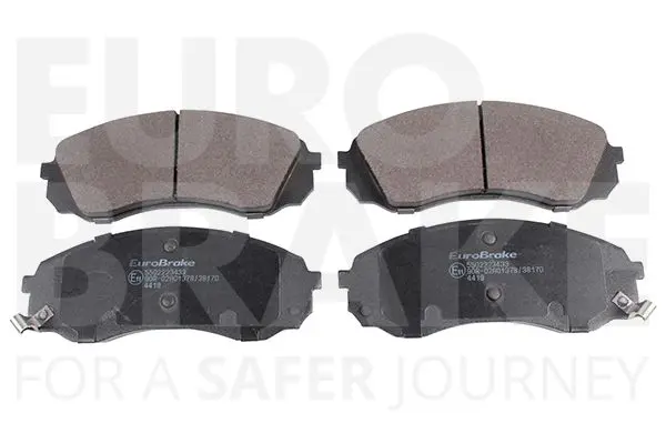 Handler.Part Brake pad set, disc brake EUROBRAKE 5502223433 1