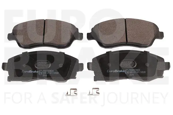 Handler.Part Brake pad set, disc brake EUROBRAKE 5502223624 1