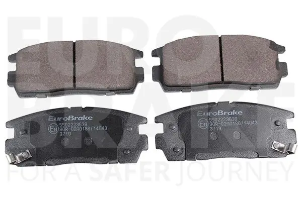 Handler.Part Brake pad set, disc brake EUROBRAKE 5502223639 1