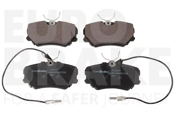 Handler.Part Brake pad set, disc brake EUROBRAKE 5502223715 1