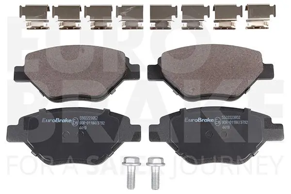 Handler.Part Brake pad set, disc brake EUROBRAKE 5502223952 1