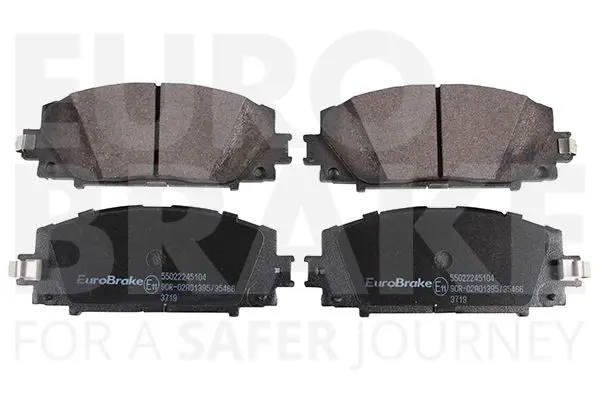 Handler.Part Brake pad set, disc brake EUROBRAKE 55022245104 1