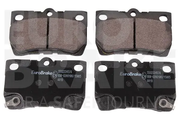 Handler.Part Brake pad set, disc brake EUROBRAKE 5502224574 1