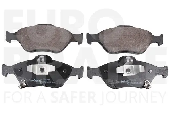 Handler.Part Brake pad set, disc brake EUROBRAKE 5502224581 1