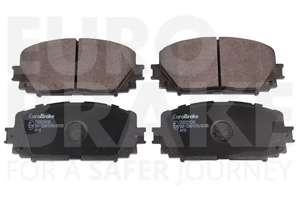 Handler.Part Brake pad set, disc brake EUROBRAKE 5502224583 1