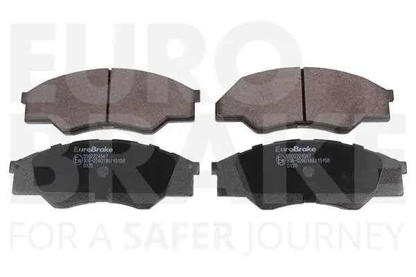 Handler.Part Brake pad set, disc brake EUROBRAKE 5502224587 1