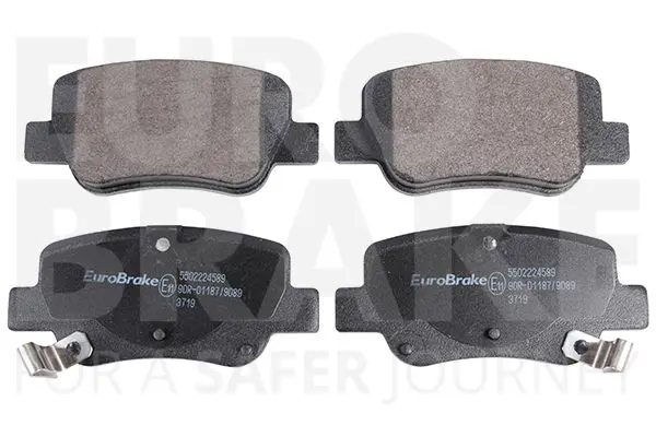 Handler.Part Brake pad set, disc brake EUROBRAKE 5502224589 1