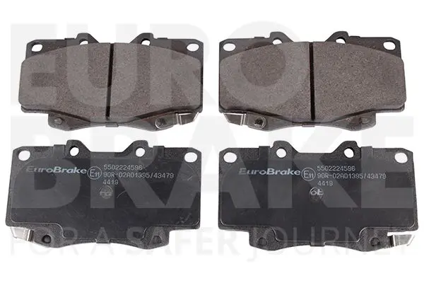 Handler.Part Brake pad set, disc brake EUROBRAKE 5502224596 1