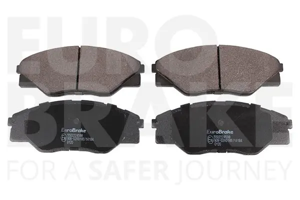 Handler.Part Brake pad set, disc brake EUROBRAKE 5502224598 1