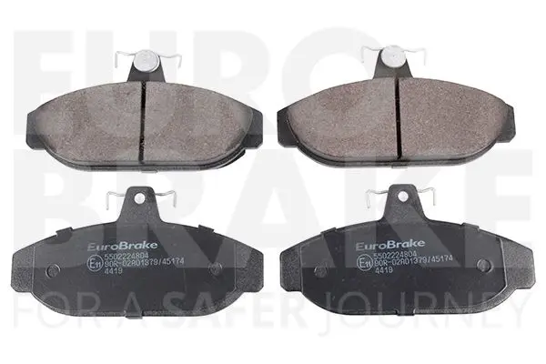 Handler.Part Brake pad set, disc brake EUROBRAKE 5502224804 1