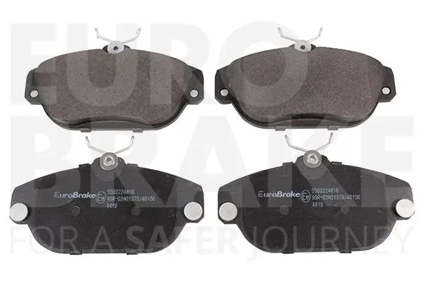 Handler.Part Brake pad set, disc brake EUROBRAKE 5502224818 1