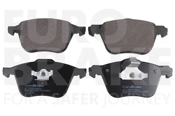 Handler.Part Brake pad set, disc brake EUROBRAKE 5502224823 1