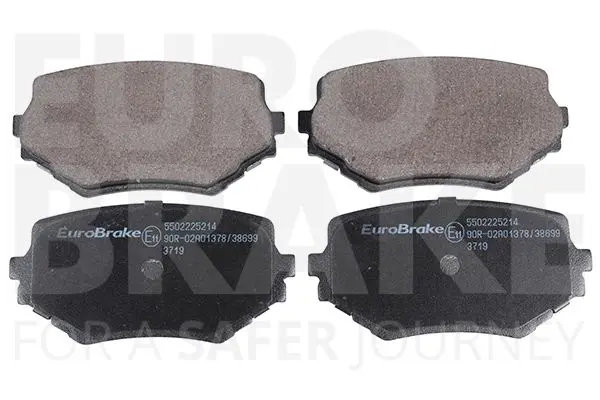 Handler.Part Brake pad set, disc brake EUROBRAKE 5502225214 1