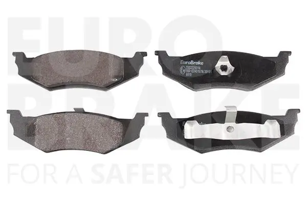 Handler.Part Brake pad set, disc brake EUROBRAKE 5502229314 1