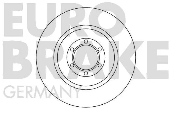 Handler.Part Brake disc EUROBRAKE 5815201007 1