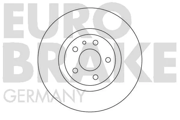 Handler.Part Brake disc EUROBRAKE 5815201014 1