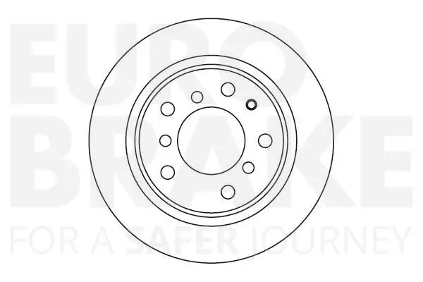 Handler.Part Brake disc EUROBRAKE 5815201503 1