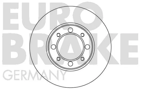 Handler.Part Brake disc EUROBRAKE 5815201807 1