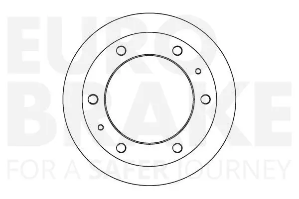 Handler.Part Brake disc EUROBRAKE 5815202319 1