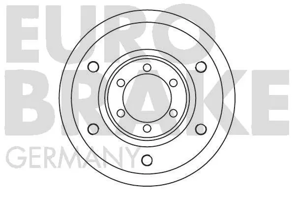 Handler.Part Brake disc EUROBRAKE 5815202339 1