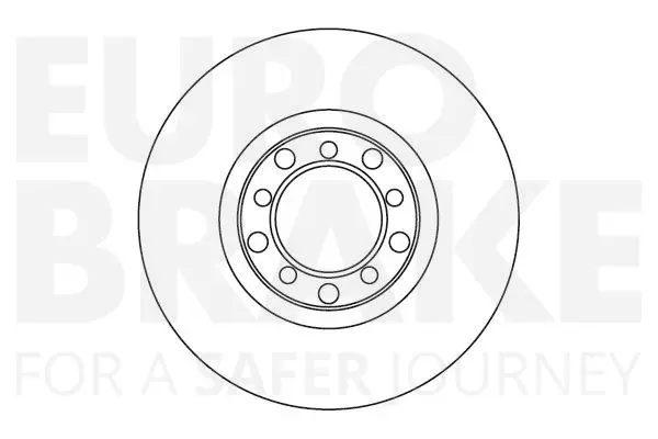 Handler.Part Brake disc EUROBRAKE 5815203323 1