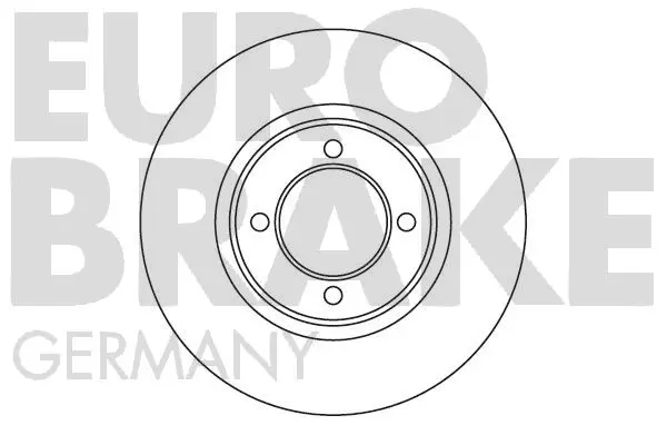 Handler.Part Brake disc EUROBRAKE 5815204518 1