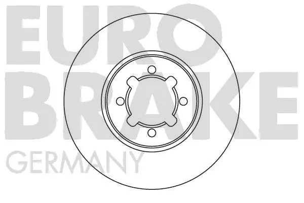 Handler.Part Brake disc EUROBRAKE 5815204568 1