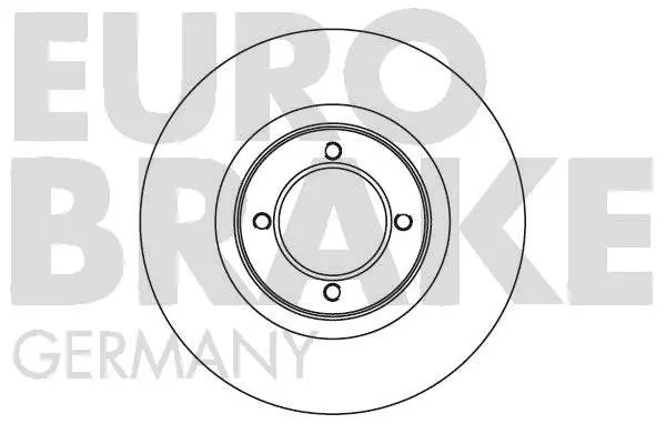 Handler.Part Brake disc EUROBRAKE 5815209909 1