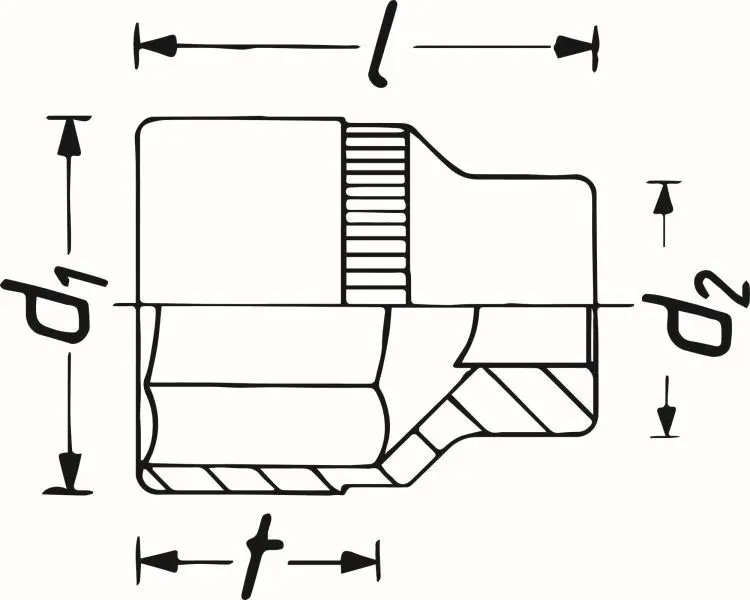 Handler.Part Socket HAZET 90021 2