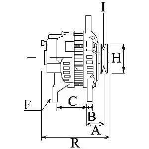 Handler.Part Alternator HC-Cargo 110134 3