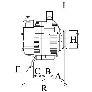 Handler.Part Alternator HC-Cargo 110163 2